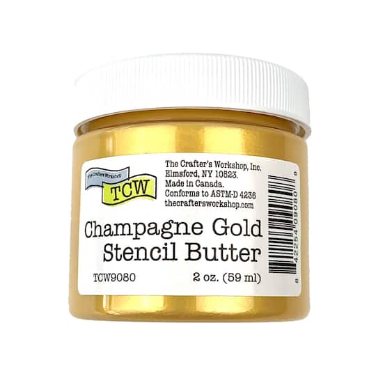 The Crafter&#x27;s Workshop Champagne Gold Stencil Butter
